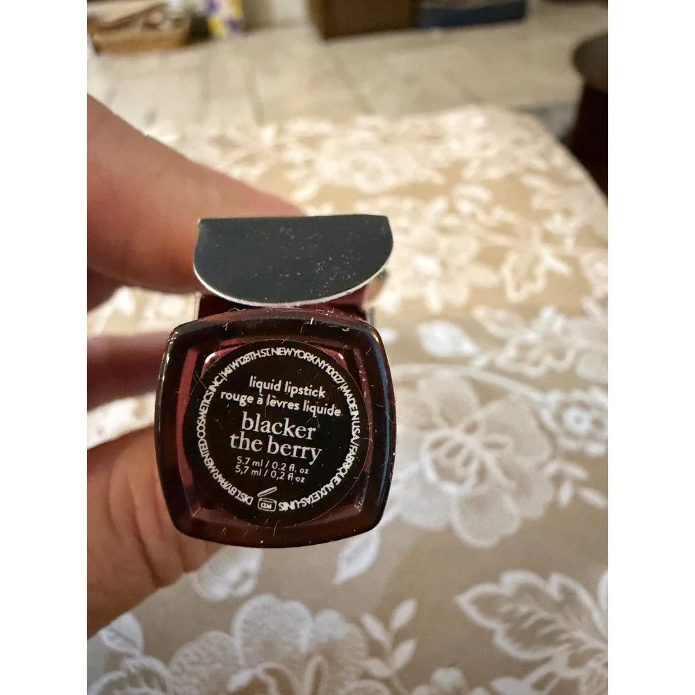 Mented Cosmetics Liquid Lipstick Blacker The Berry‎ Deep Berry Matte 0.2oz NIB